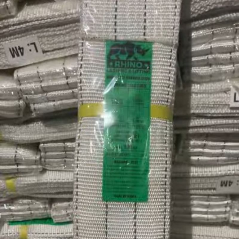 Dây cáp vải cẩu hàng được ứng dụng rộng rãi Dây cáp vải cẩu hàng được ứng dụng rộng rãi